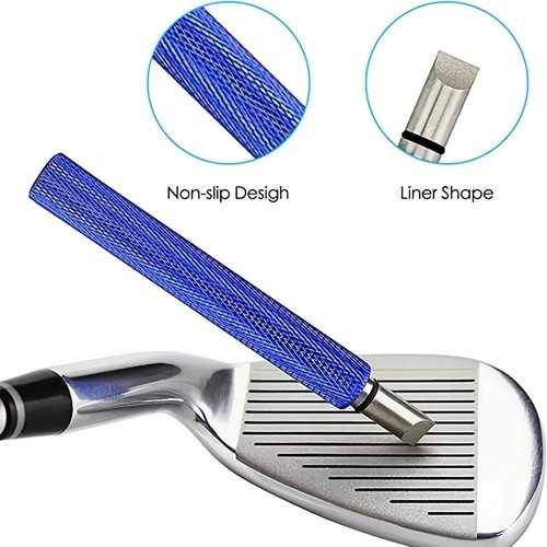 Golf club groove sharpener - sharpener, v