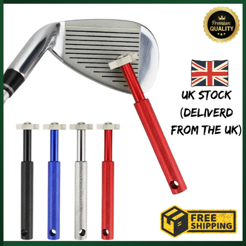 Golf club groove - club, sharpener